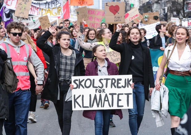 La giovane Greta Thunberg oggi a Roma: dal Papa al Senato e poi “Fridays for future”