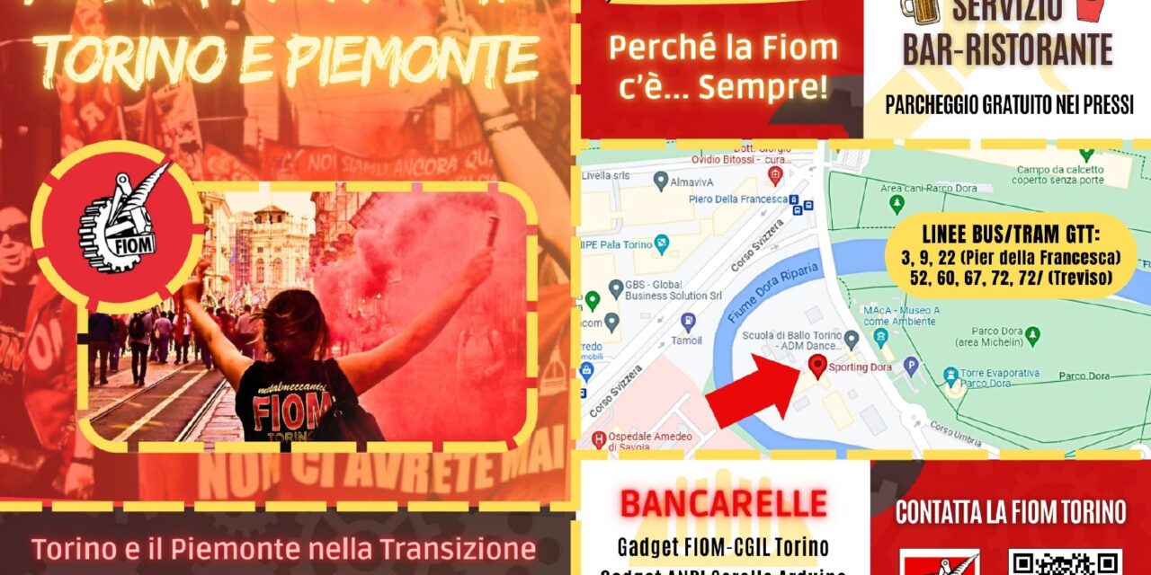 FESTA FIOM CGIL Torino e Piemonte